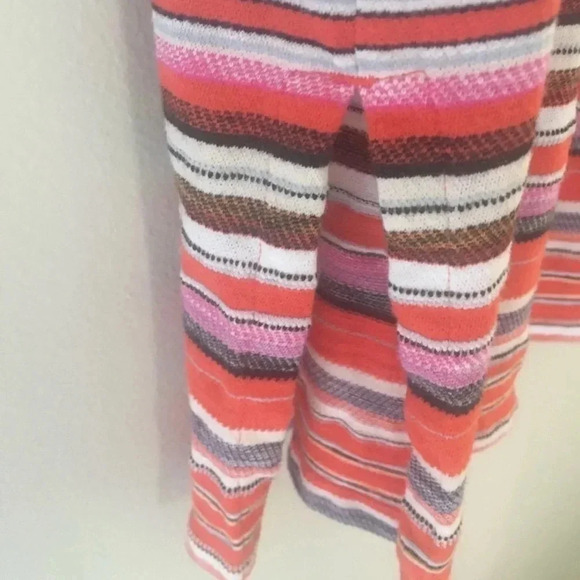 J. Jill Red Striped Sleeveless Tunic Top size small - Picture 5 of 8